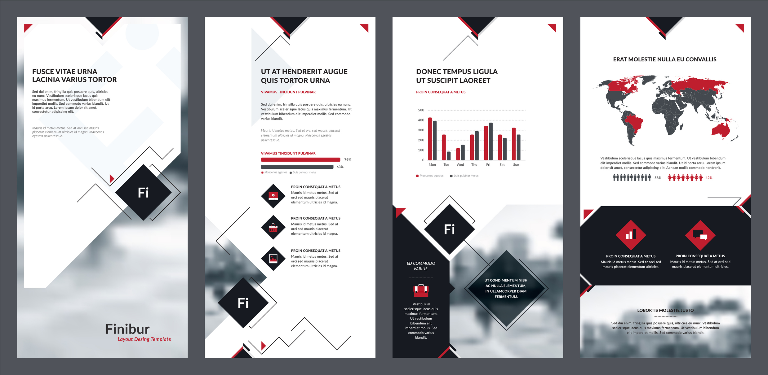 Elements of infographics for flyer template and banner templates.