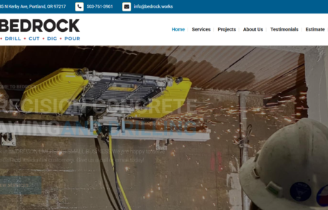 Bedrock Concrete Cutting HomePage